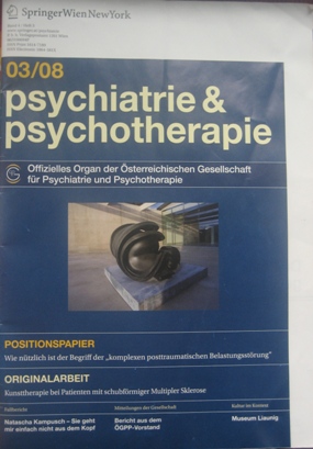 A. Nausner: Studie Kunsttherapie bei Patienten mit schubförmiger MS in psychiatrie & psychotherapie Springer Verlag